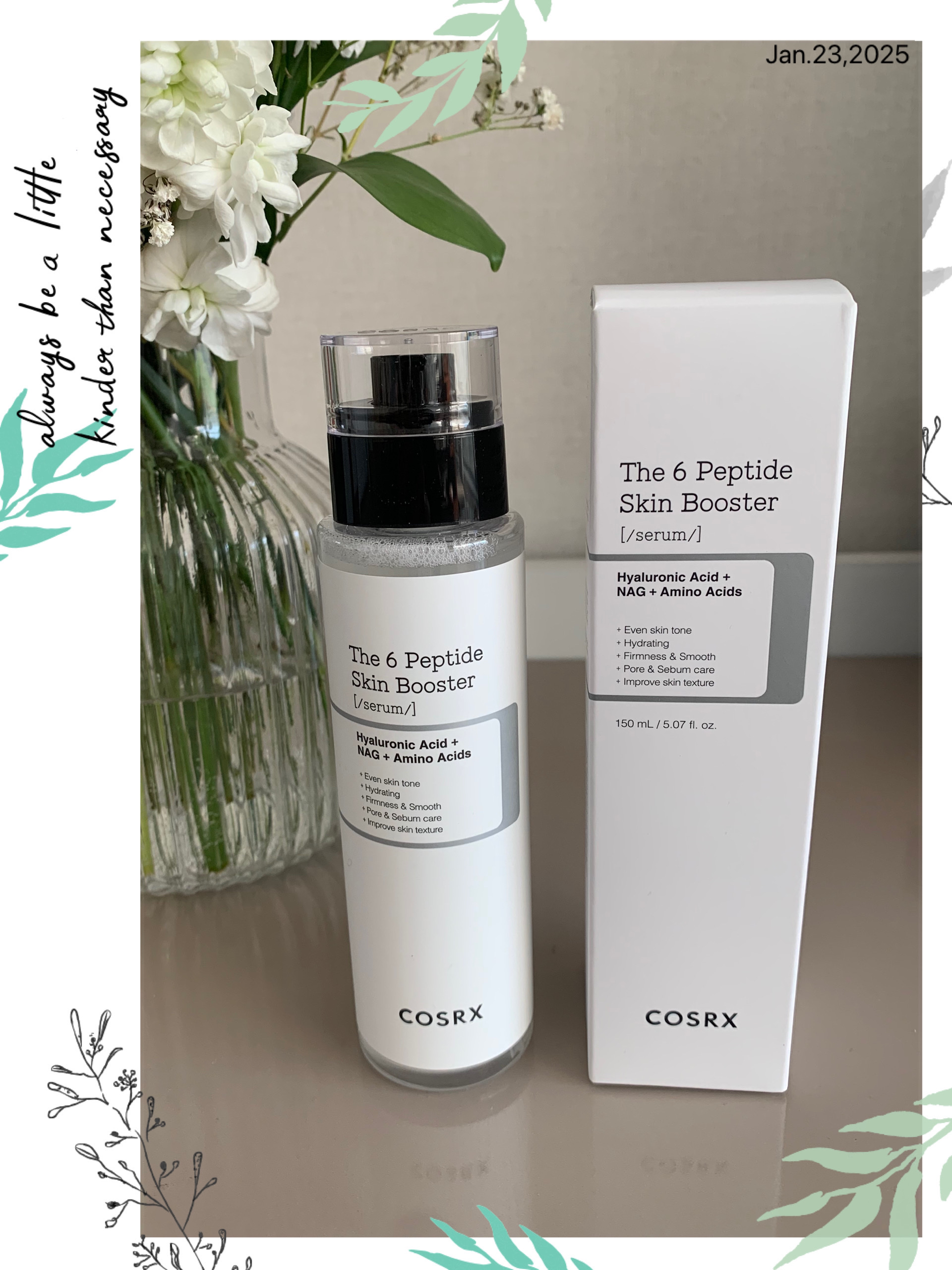 RXザ・6ペプチドスキンブースターセラム/COSRX/ブースター・導入液を使ったクチコミ（2枚目）