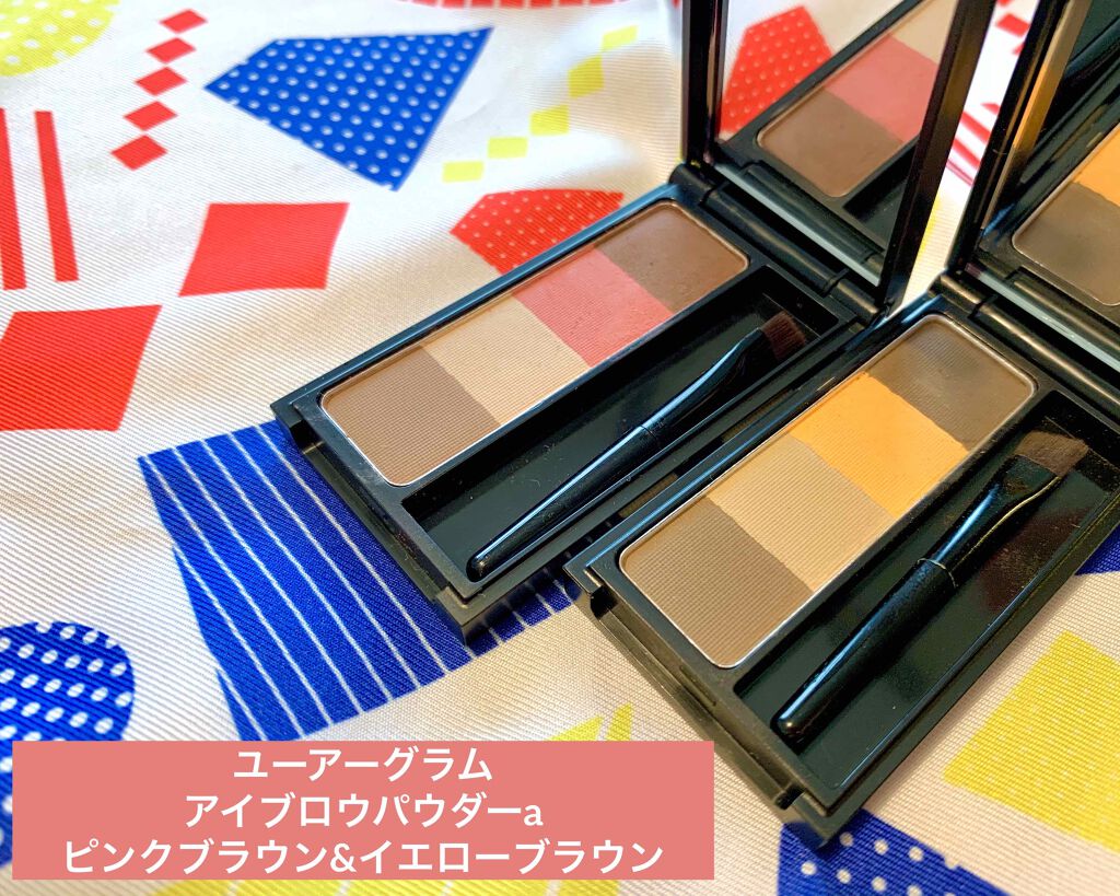UR GLAM　EYEBROW POWDER a /U R GLAM/パウダーアイブロウを使ったクチコミ（1枚目）