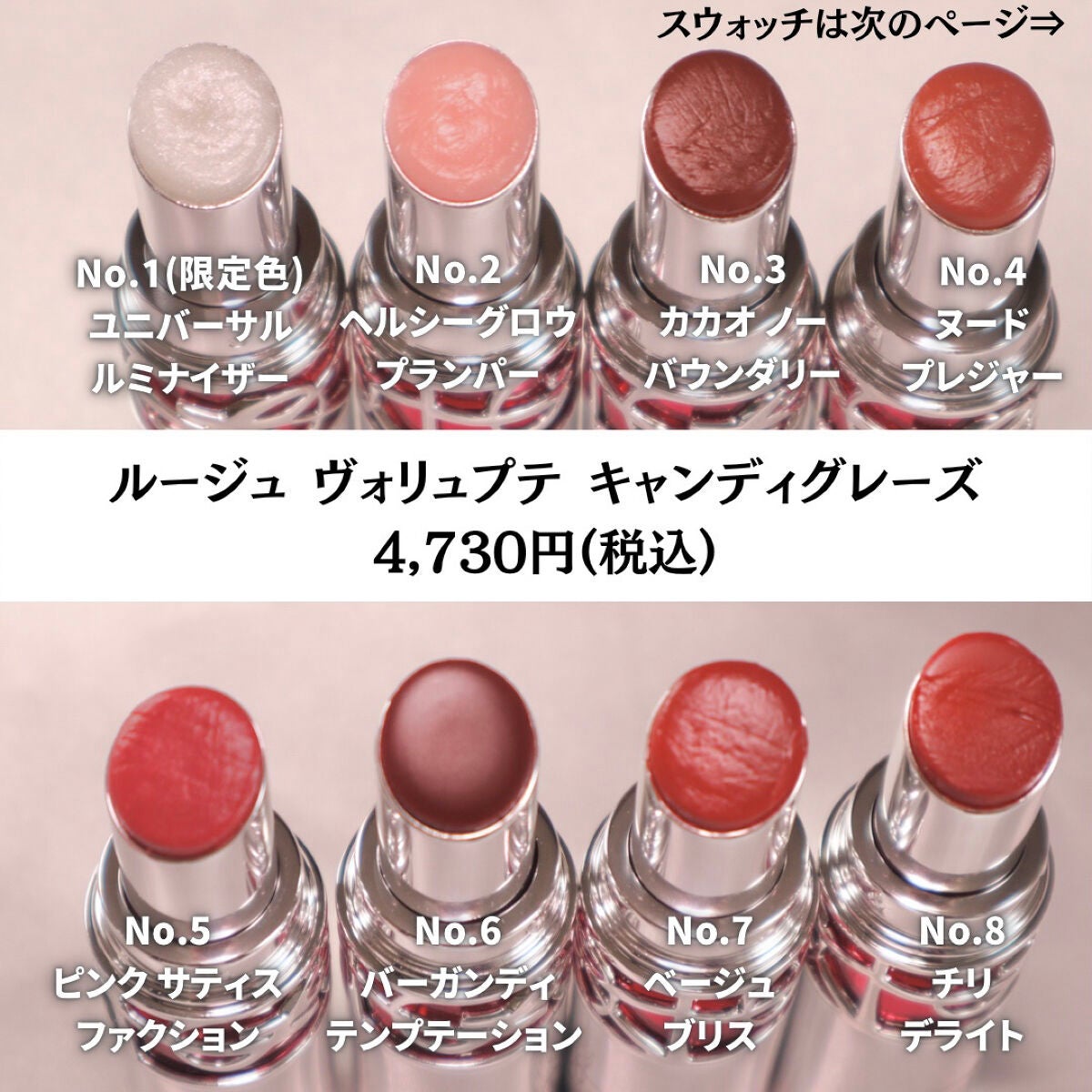 YSL ラブシャイン キャンディグレーズ/YVES SAINT LAURENT BEAUTE/口紅を使ったクチコミ(2枚目)