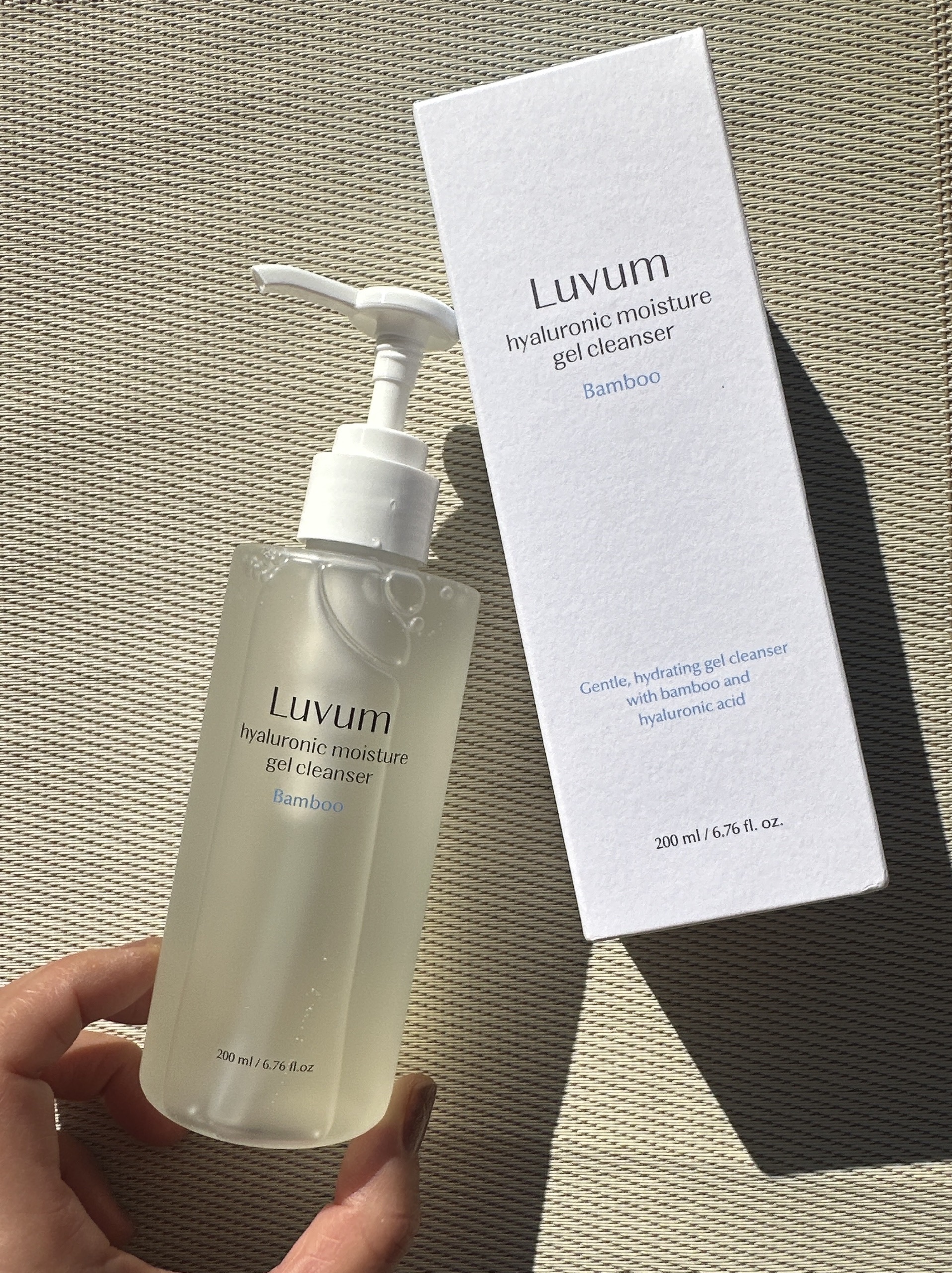 試してみた】Luvum バンブーヒアルロン酸水分ジェルクレンザーの効果