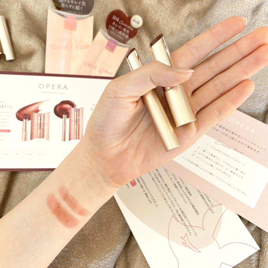 オペラ リップティント N/OPERA/リップティントを使ったクチコミ（1枚目）