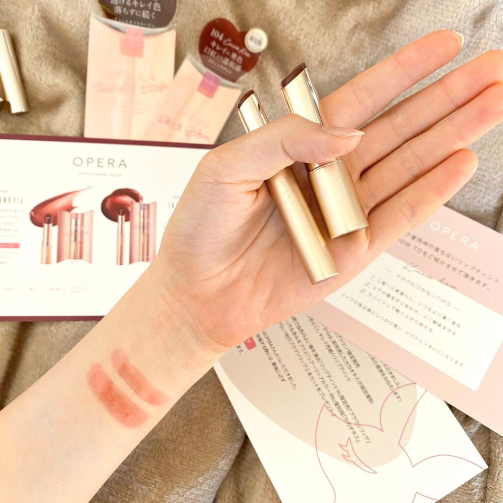 オペラ シアーリップカラー RN/OPERA/リップグロスを使ったクチコミ(1枚目)