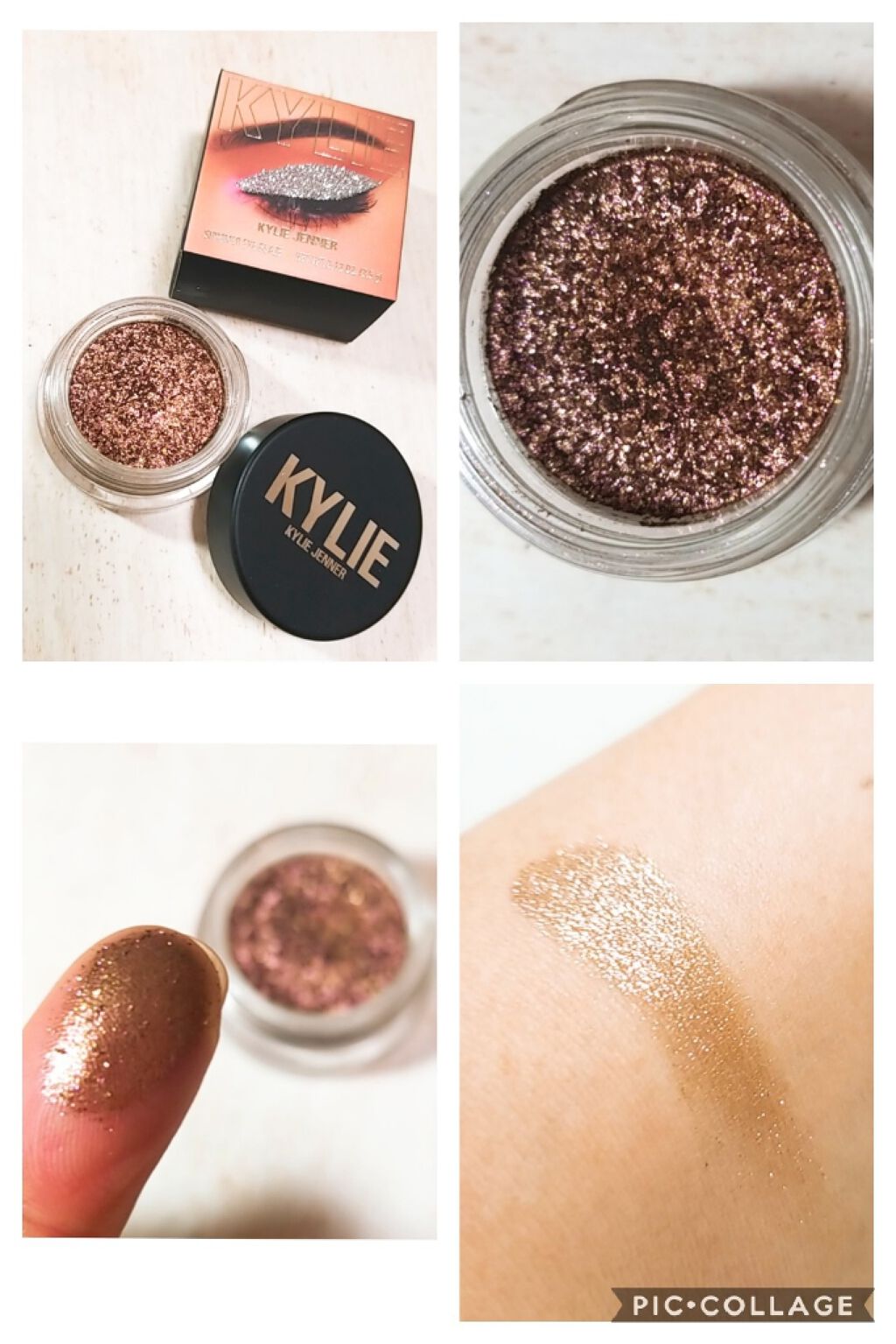 SHIMMER EYE GLAZE/Kylie Cosmetics/単色アイシャドウを使ったクチコミ(2枚目)