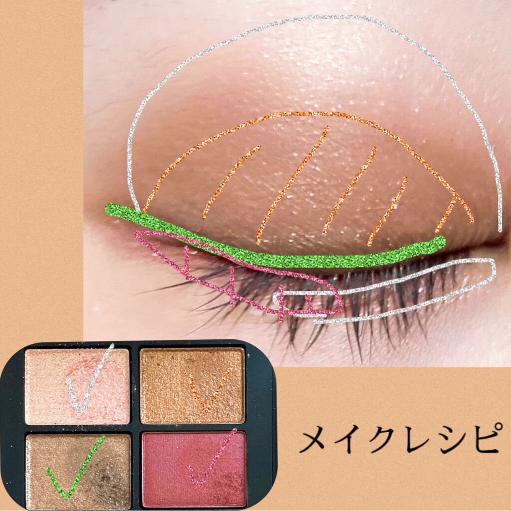 クワッドアイシャドー/NARS/アイシャドウパレットを使ったクチコミ（3枚目）