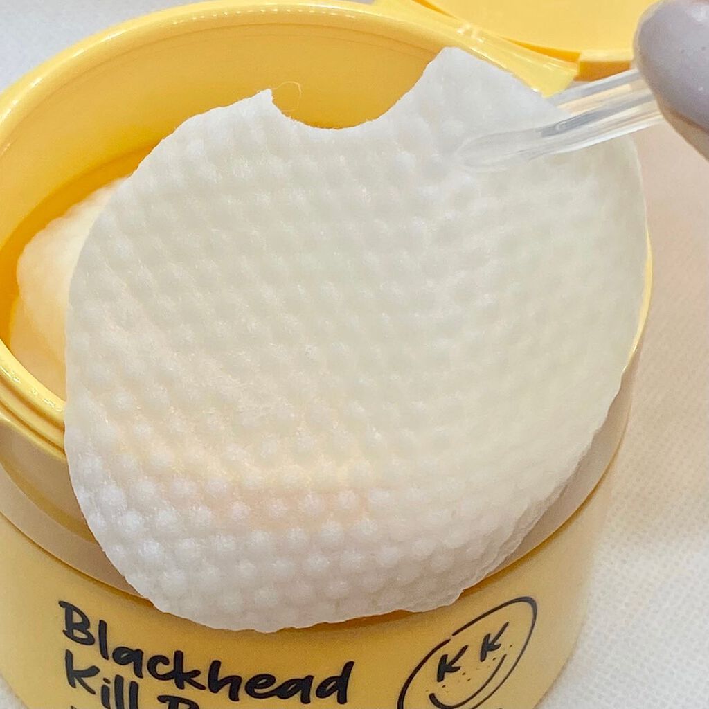 ブラックヘッド ピュア クレンジング オイル キルパッド/manyo/トナーパッドを使ったクチコミ(4枚目)