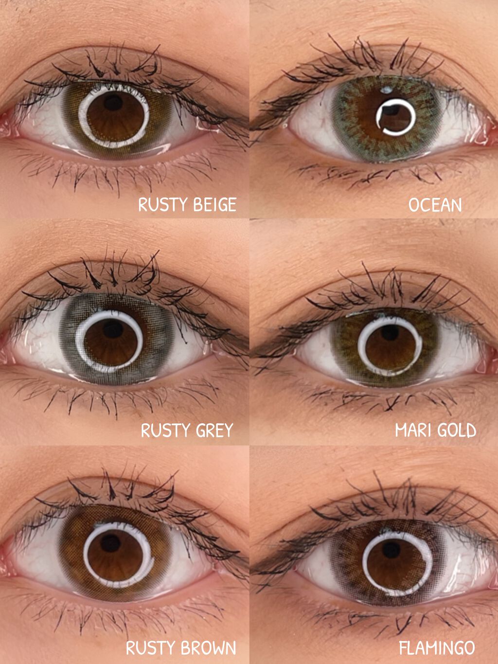 LIL MOON 1month オーシャン/LILMOON/１ヶ月（１MONTH）カラコンを使ったクチコミ（1枚目）