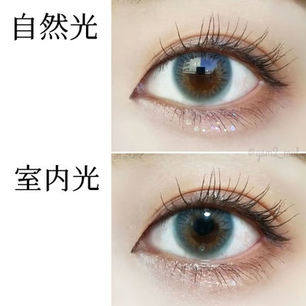 THEPIEL Kiraletのクチコミ「透けるブルーが美しい…💙
リアルハーフアイカラコン✨
💟Kiralet BLUE
 優し.....」(3枚目)