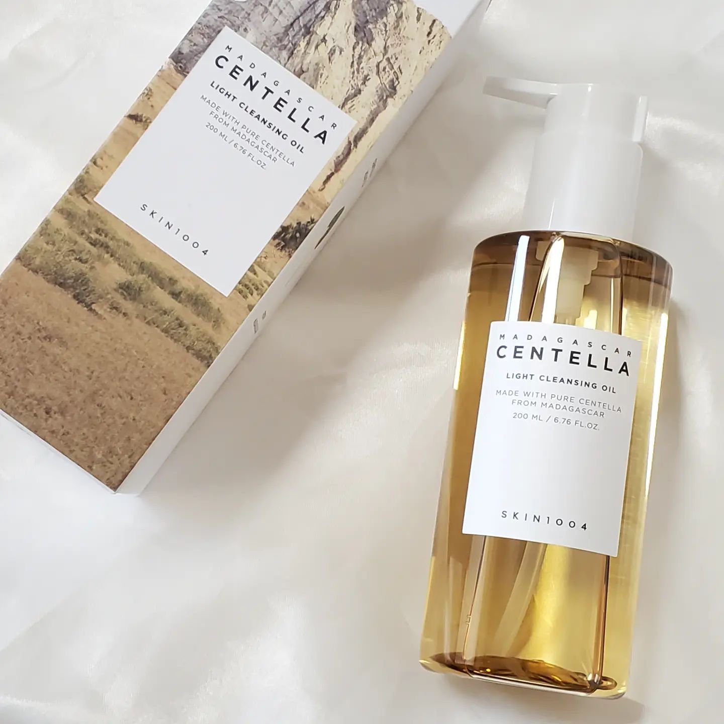 センテラ ライトクレンジングオイル/SKIN1004/オイルクレンジングを使ったクチコミ（1枚目）