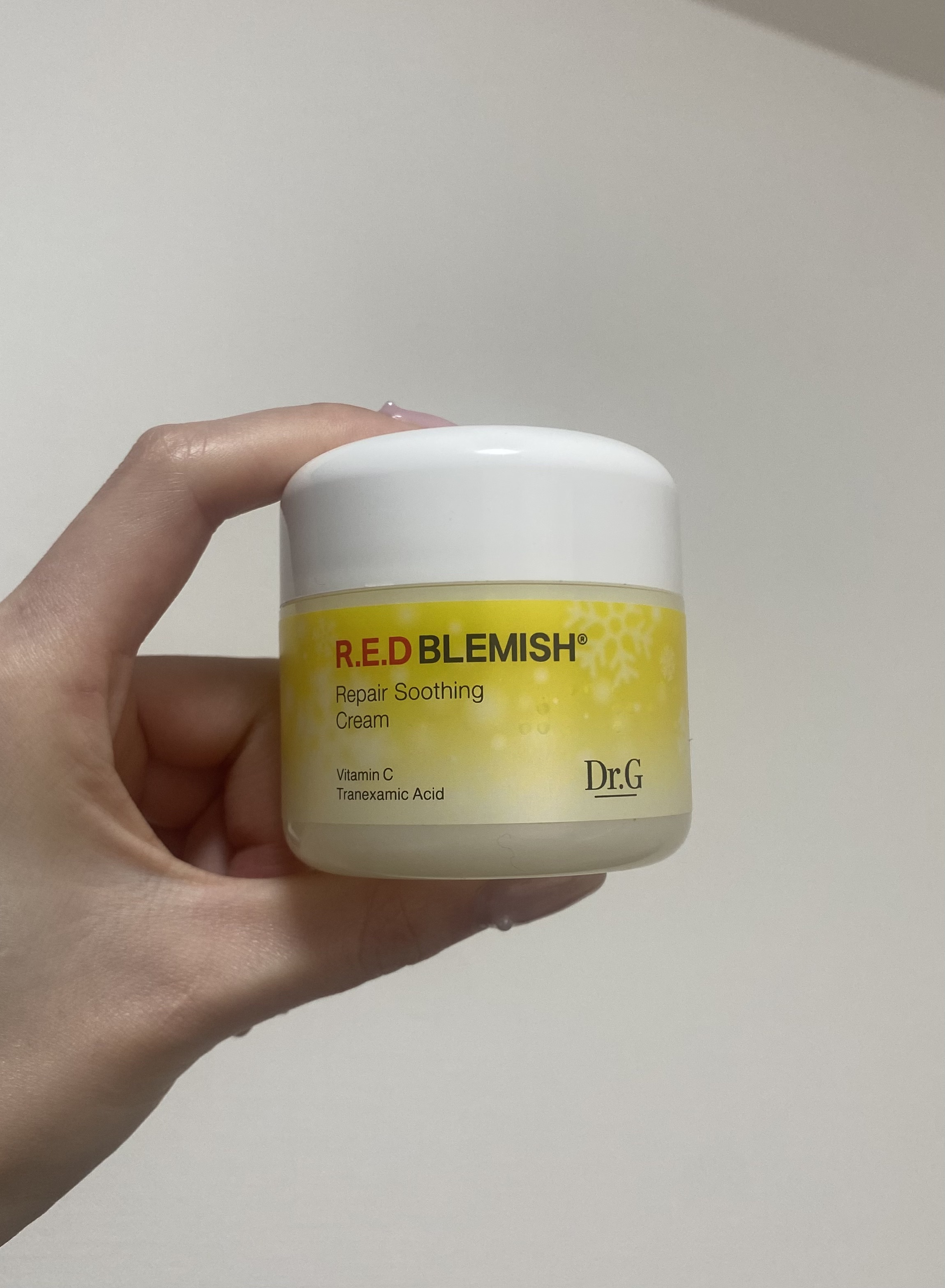 レッドブレミッシュ リペアスージングクリーム/Dr.G/フェイスクリームを使ったクチコミ（1枚目）