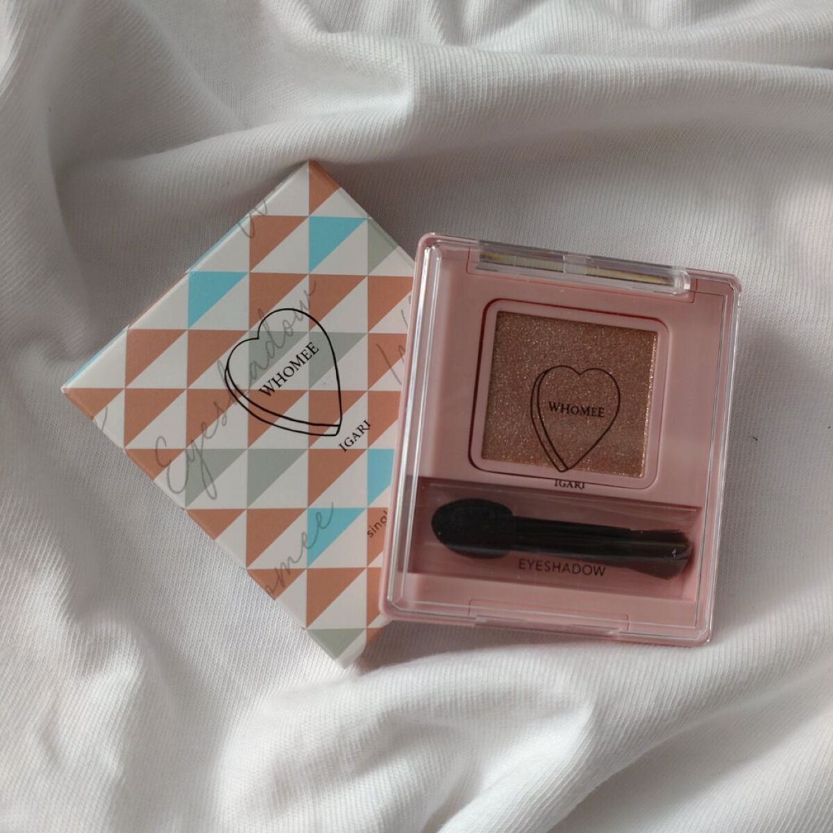 フーミー シングルラメシャドウ/WHOMEE/単色アイシャドウを使ったクチコミ(1枚目)