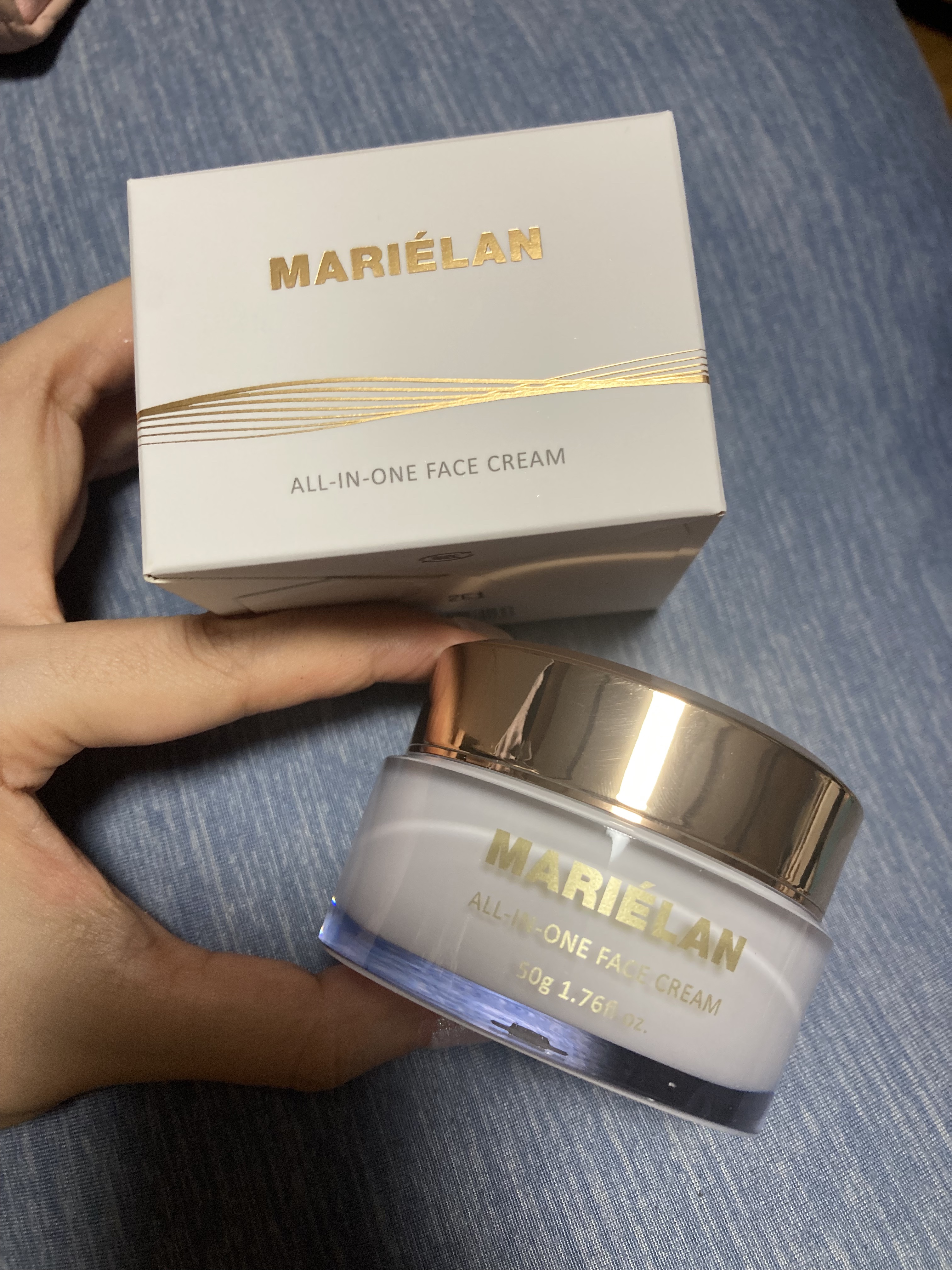 オールインワン フェイスクリーム /MARIÉLAN/オールインワン化粧品を使ったクチコミ（1枚目）