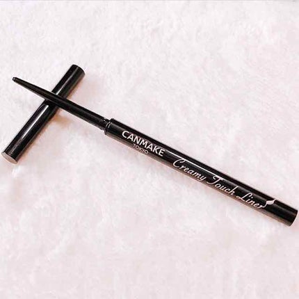 クリーミータッチライナー/キャンメイク/ジェルアイライナーを使ったクチコミ(1枚目)