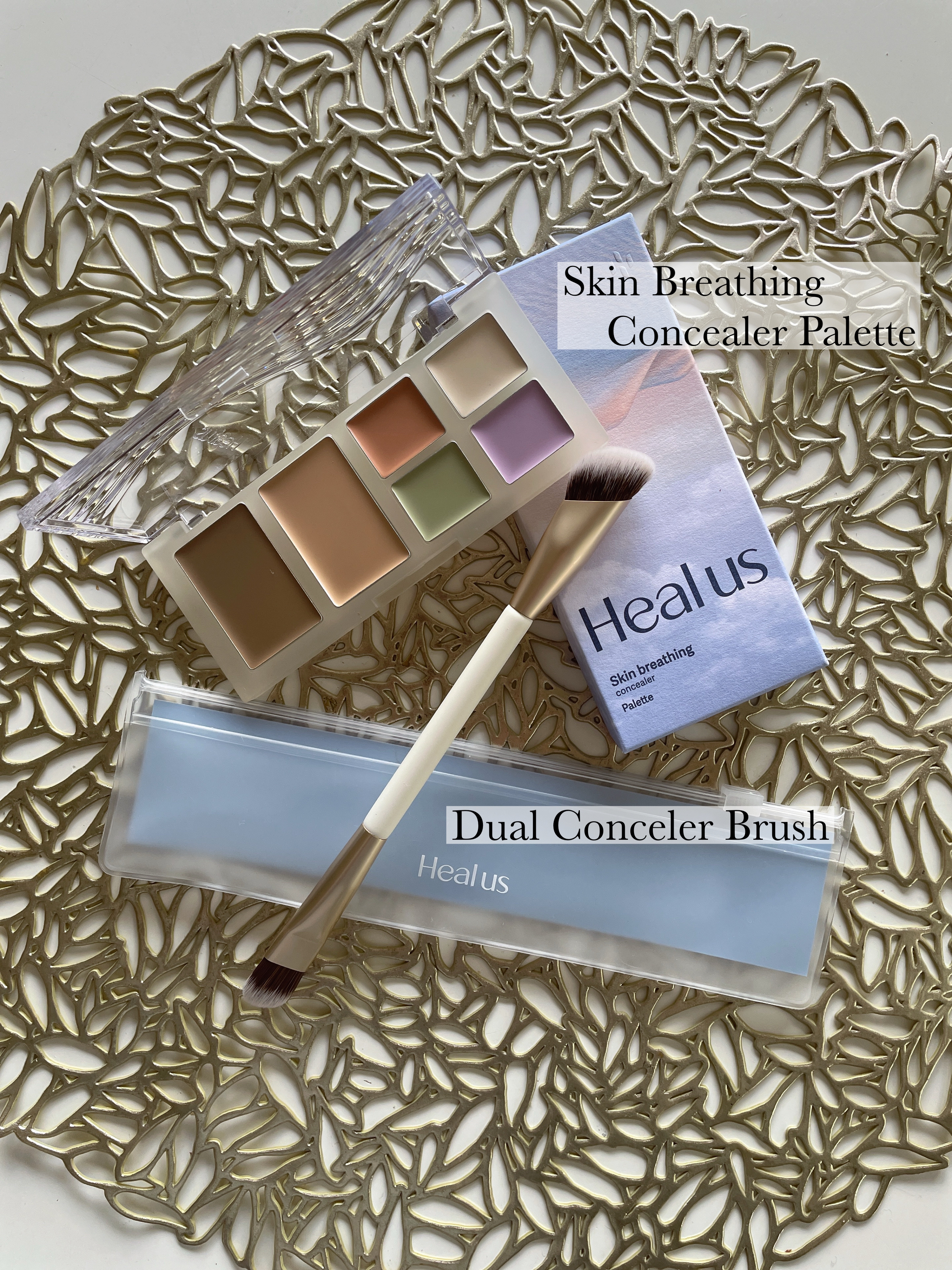 ブリージングコンシーラーパレット/Healus/パレットコンシーラーを使ったクチコミ（1枚目）