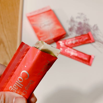 ディープチャージ コラーゲン スティックゼリー/ファンケル/美容サプリメントを使ったクチコミ(3枚目)