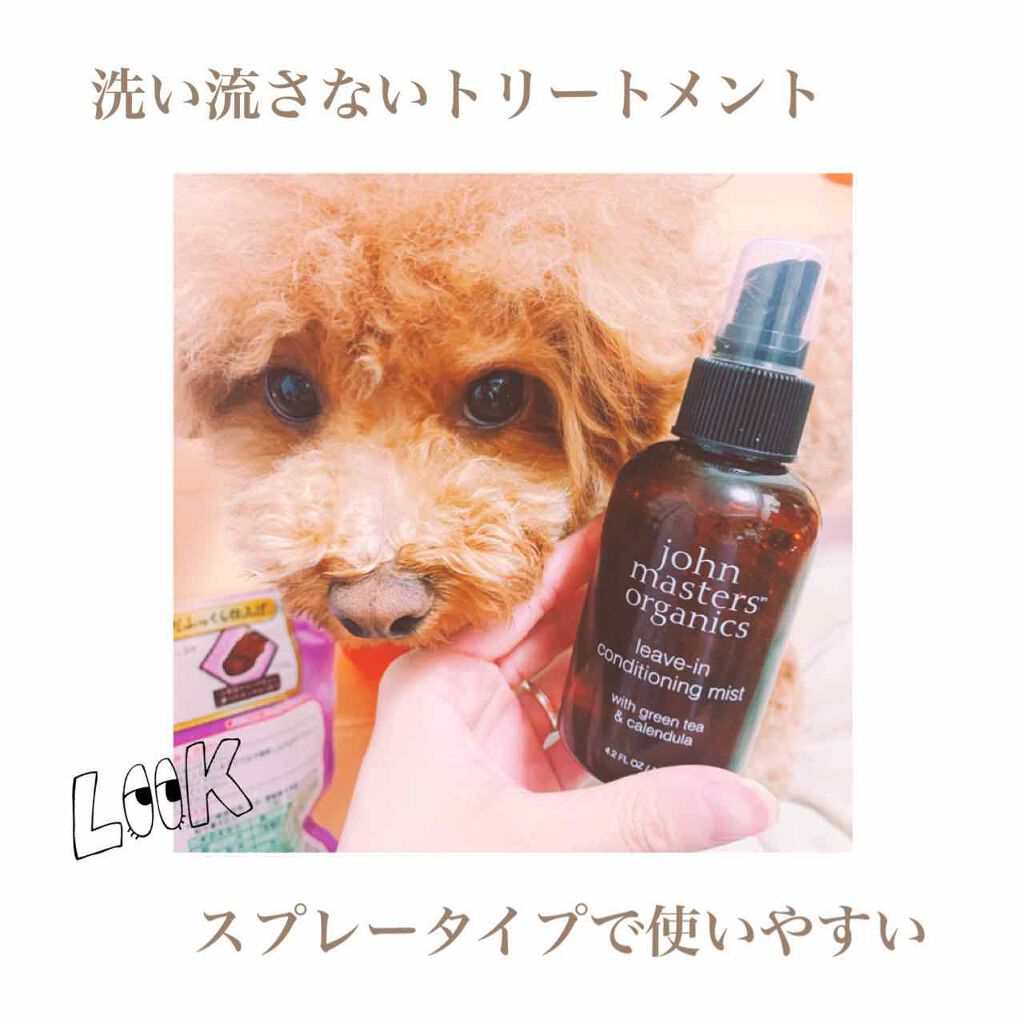 G&Cリーブインコンディショニングミスト N/john masters organics/アウトバストリートメントを使ったクチコミ（1枚目）