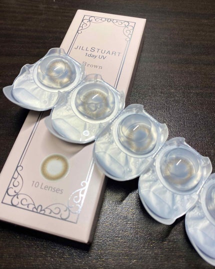 JILL STUART 1day UV/JILL STUART/ワンデー(1DAY)カラコンを使ったクチコミ(1枚目)
