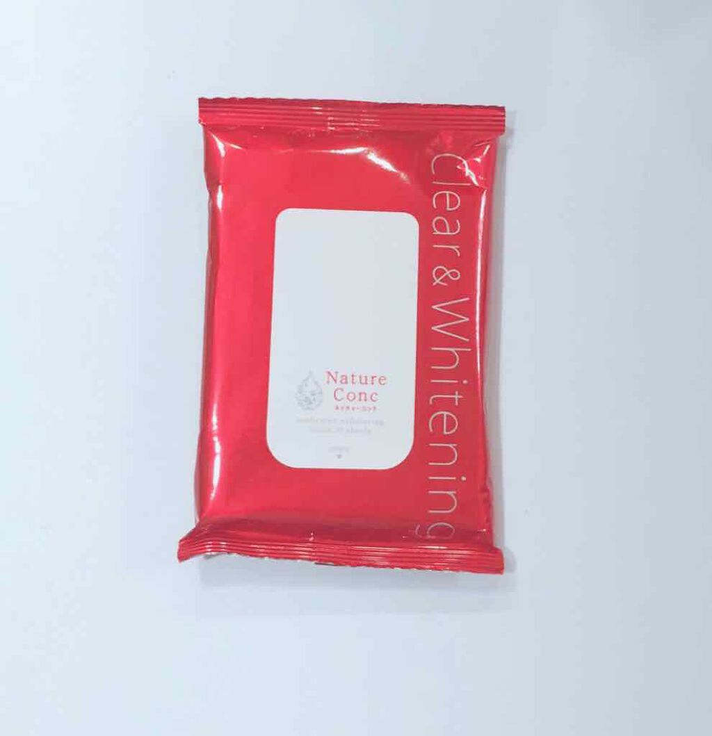 ネイチャーコンク 薬用 ふきとり化粧水シート/ネイチャーコンク/トナーパッドを使ったクチコミ(1枚目)