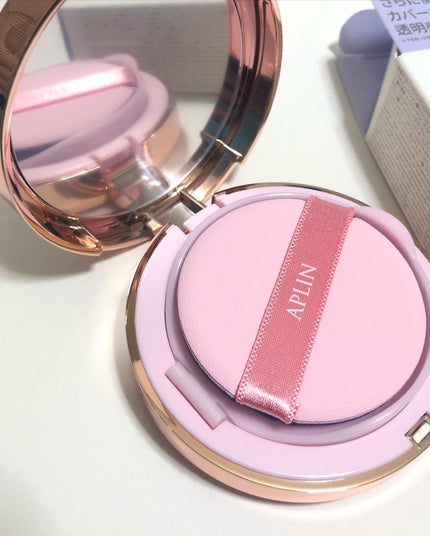 ピンクティーツリーカバーアップグロウクッション/APLIN/クッションファンデーションを使ったクチコミ(1枚目)