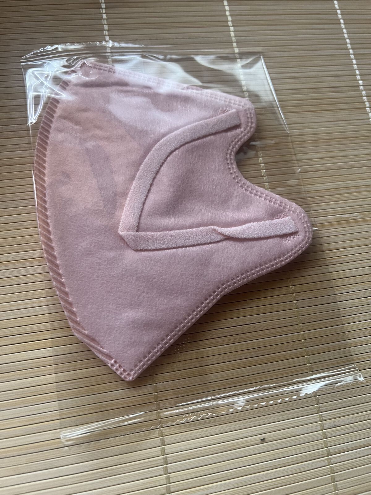 立体型スパンレース不織布カラーマスク/ISDG 医食同源ドットコム/マスクを使ったクチコミ（2枚目）