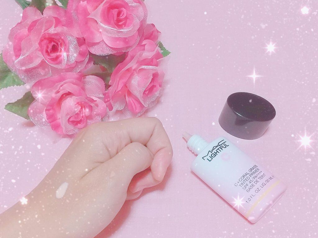 ライトフル Ｃ＋ティンティッド プライマーSPF45(PA++++)/M・A・C/化粧下地を使ったクチコミ（2枚目）