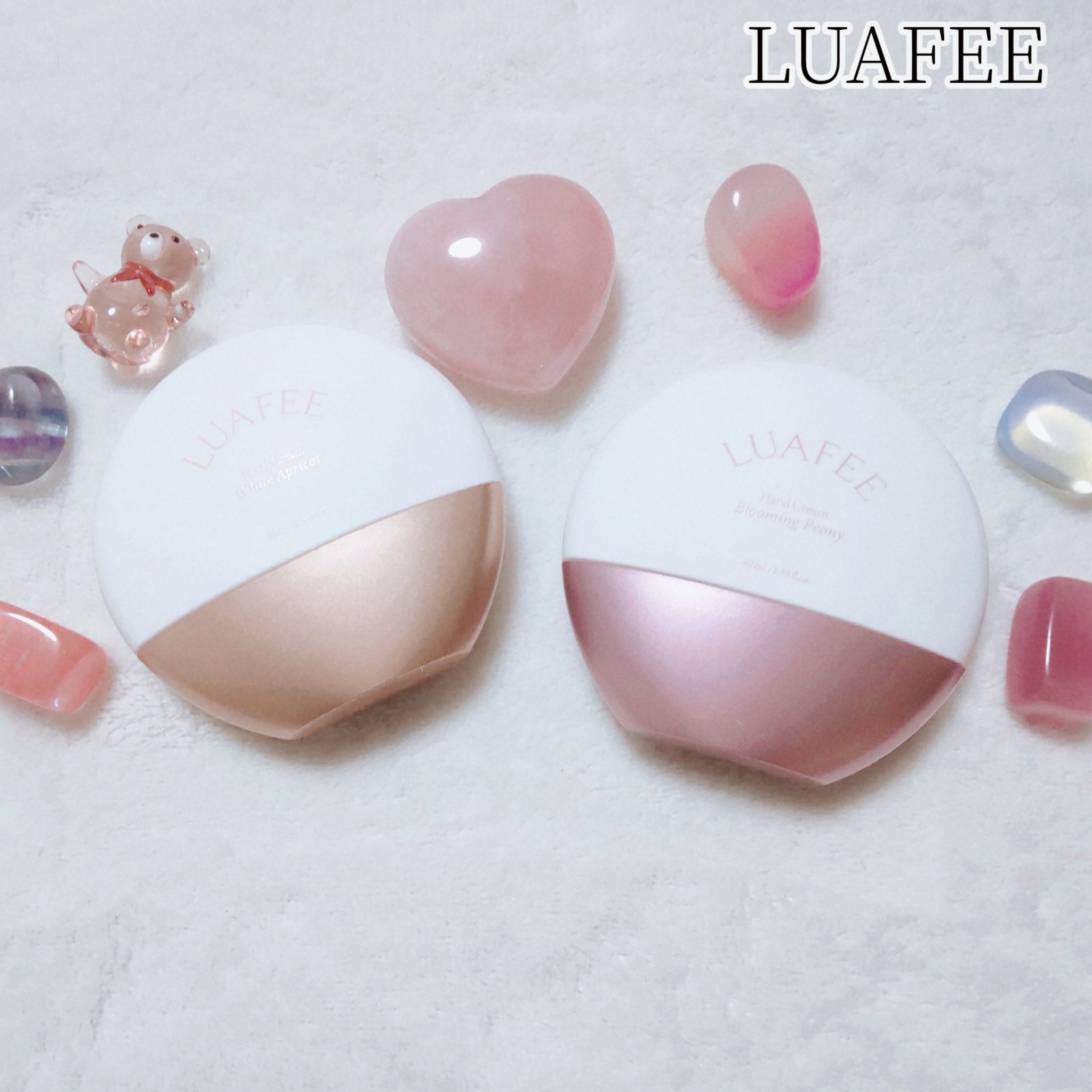 パフュームハンドクリームホワイトアプリコット/LUAFEE/ハンドクリームを使ったクチコミ（1枚目）