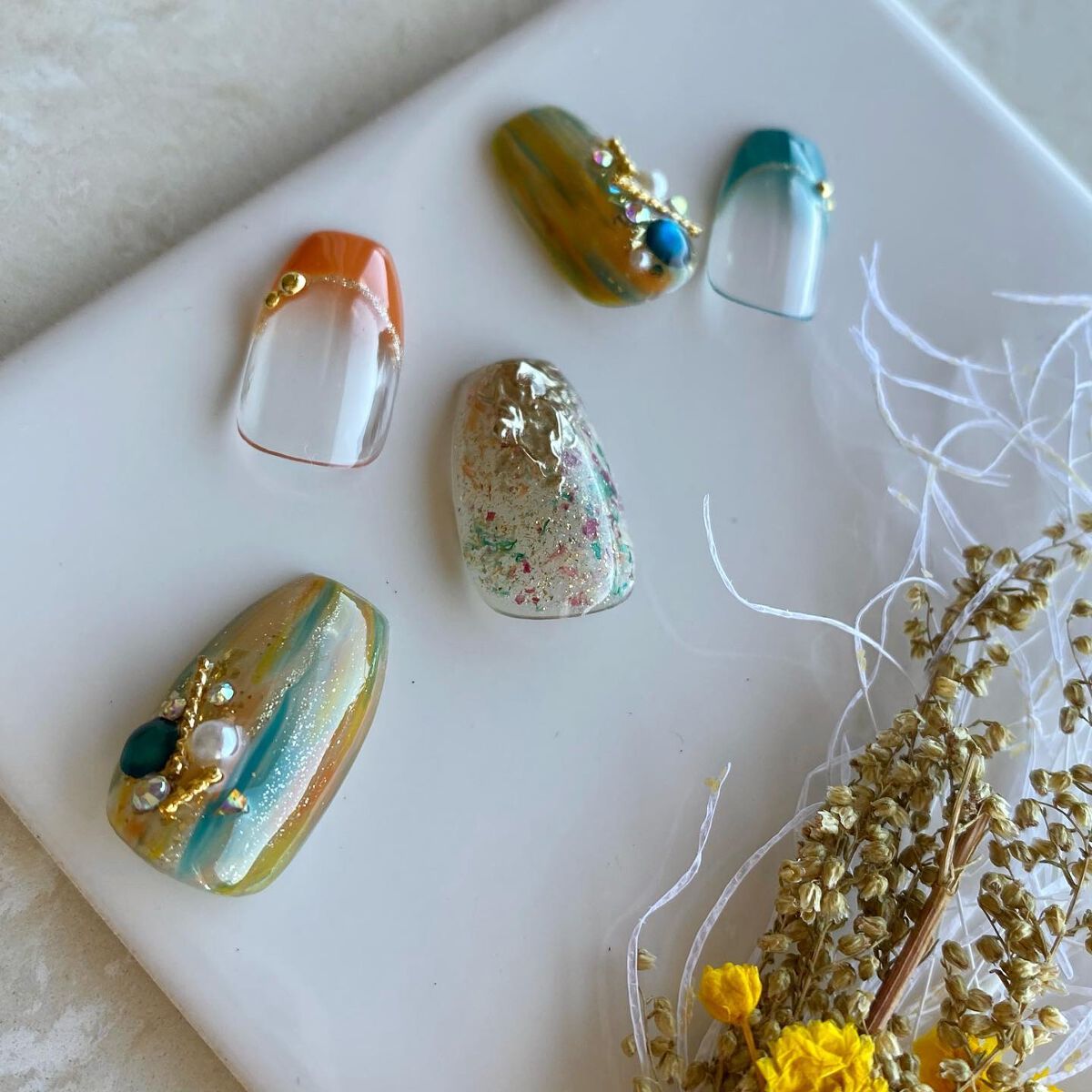 プチプライス カラージェル/Petit Price/ジェルネイルを使ったクチコミ(5枚目)