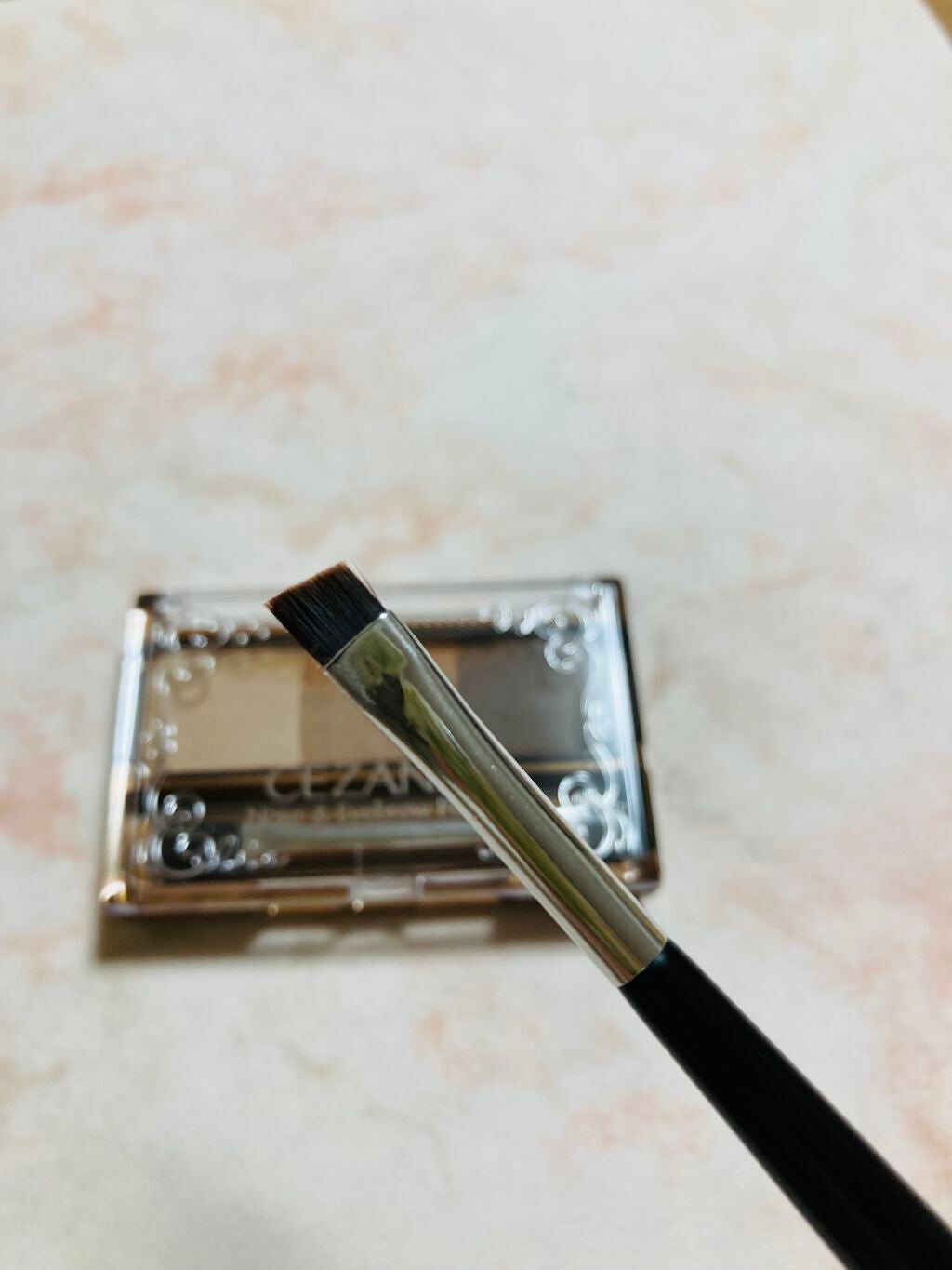 ノーズ&アイブロウパウダー/CEZANNE/パウダーアイブロウを使ったクチコミ(5枚目)