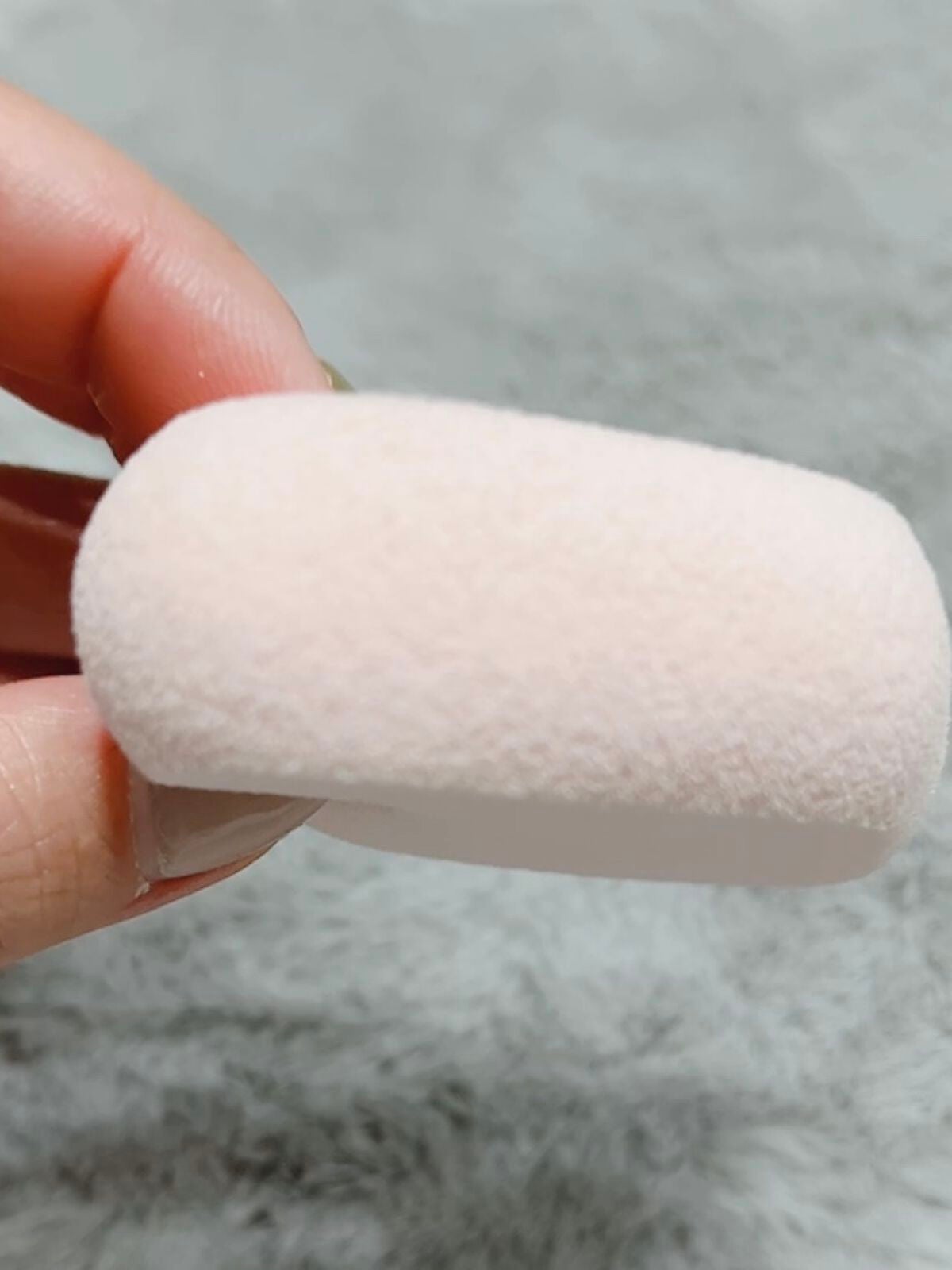 シフォンタッチスポンジN ダイヤ型/ロージーローザ/パフ・スポンジを使ったクチコミ(3枚目)