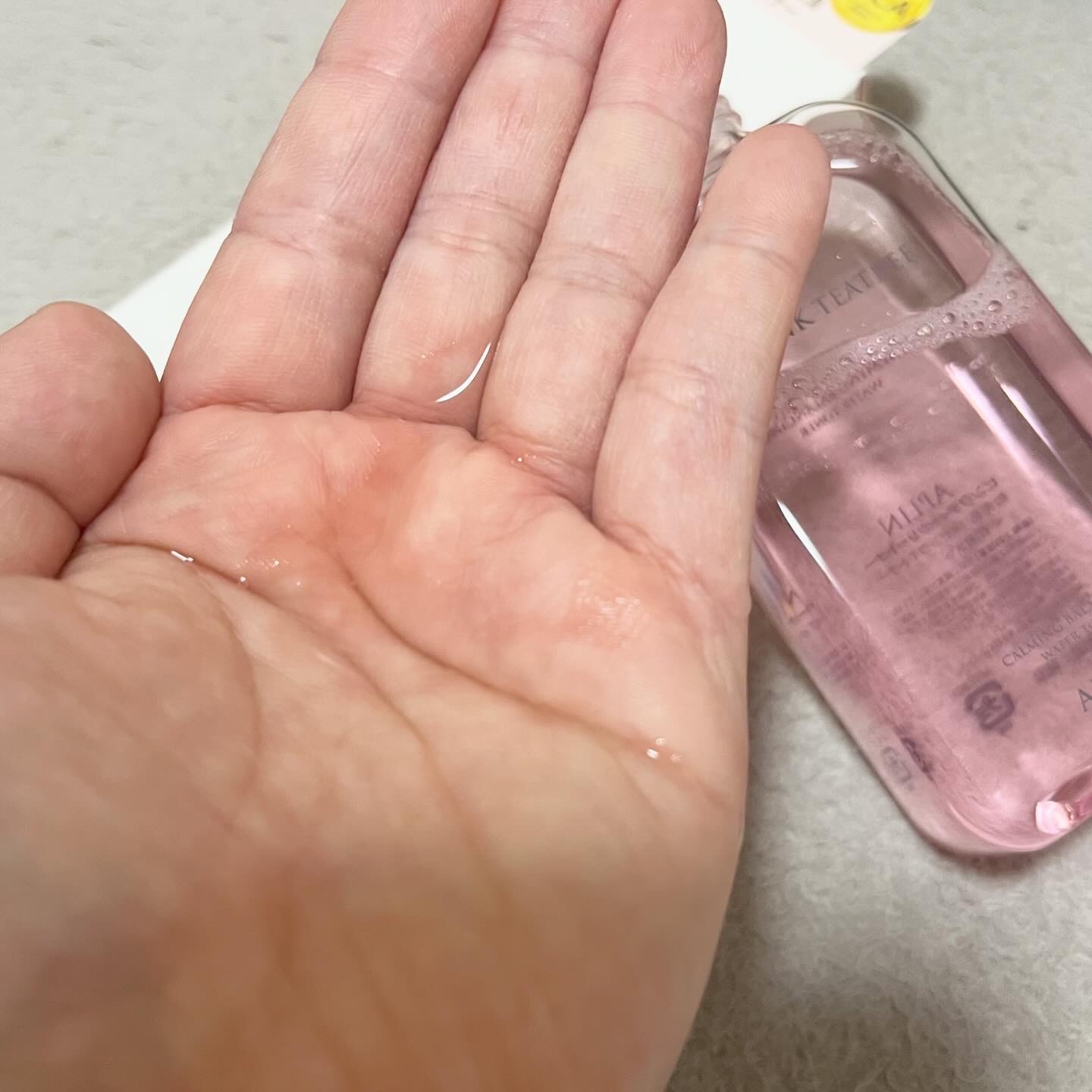 ピンクティーツリートナー/APLIN/化粧水を使ったクチコミ（3枚目）