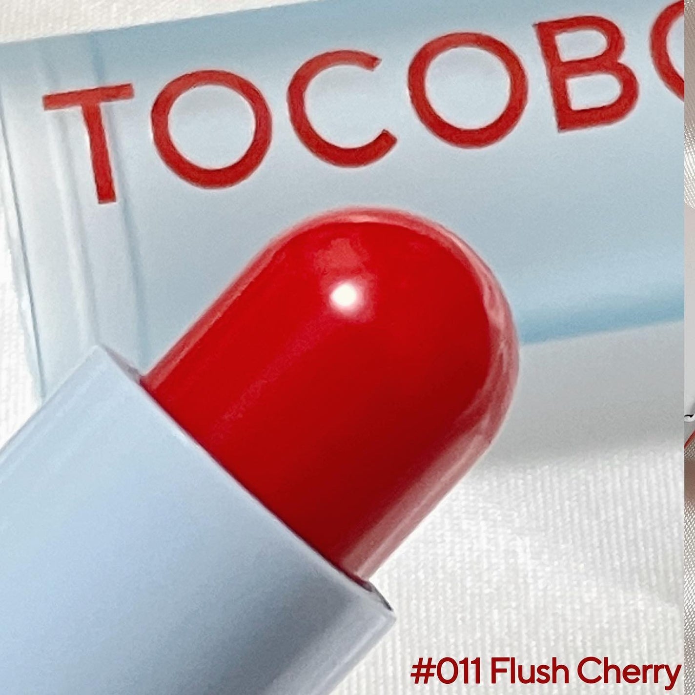 グラスティンティッドリップバーム/TOCOBO/リップバームを使ったクチコミ(3枚目)