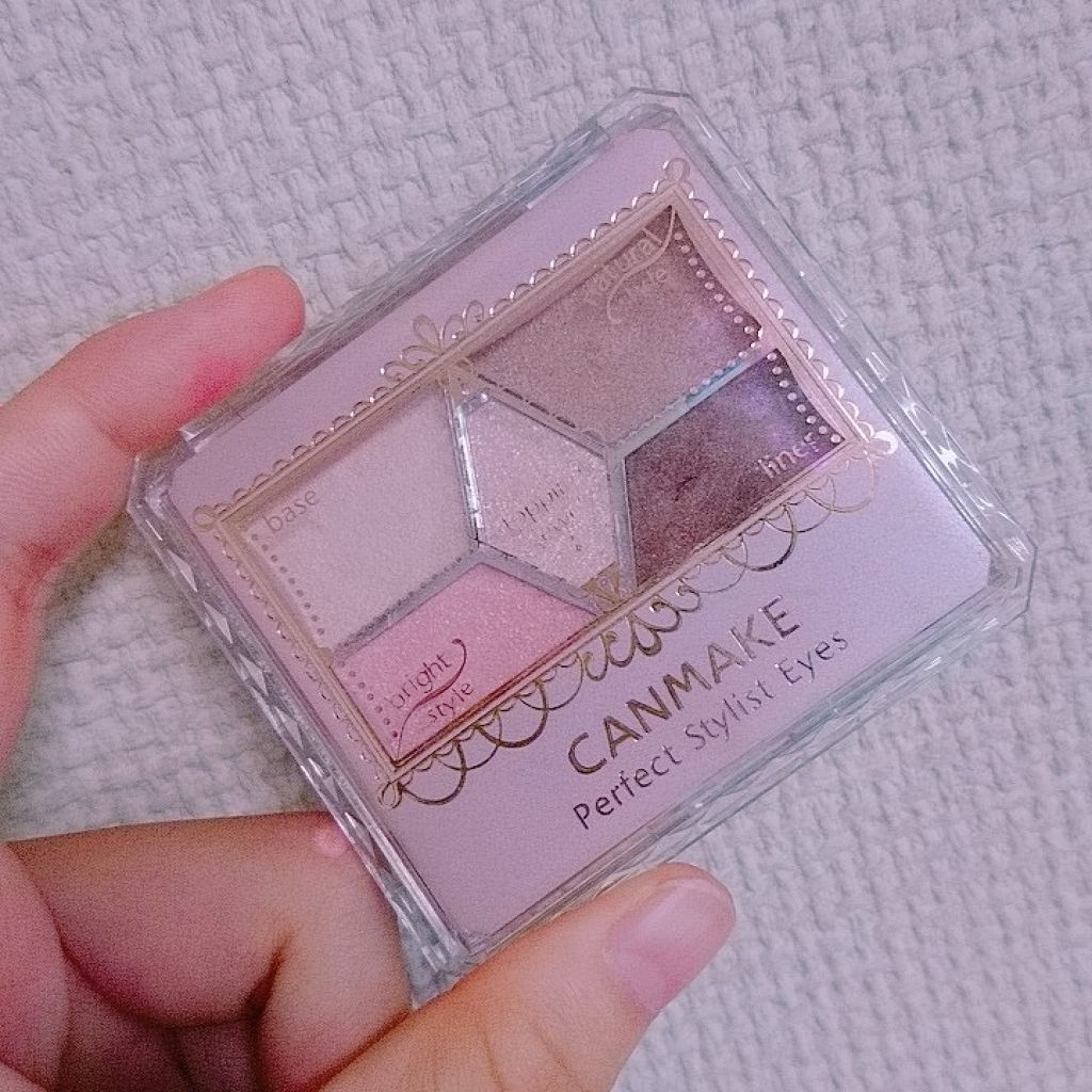 【旧品】パーフェクトスタイリストアイズ/キャンメイク/アイシャドウパレットを使ったクチコミ(1枚目)