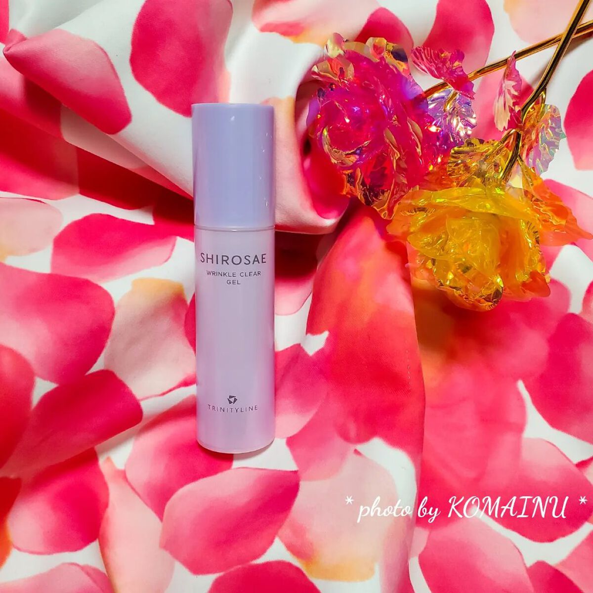 シロサエ リンクルクリアジェル  50g/トリニティーライン/オールインワン化粧品を使ったクチコミ（1枚目）