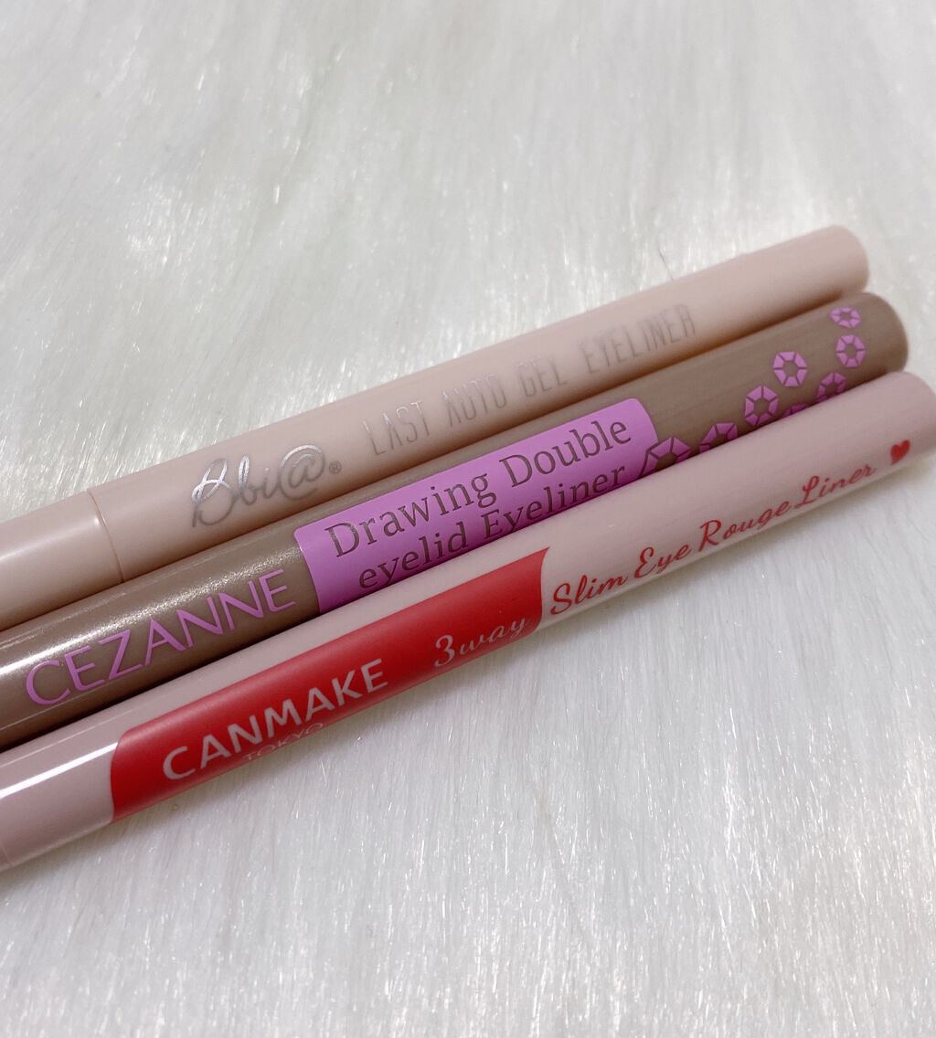 描くふたえアイライナー/CEZANNE/リキッドアイライナーを使ったクチコミ（1枚目）