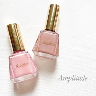 Amplitude コンスピキュアス ネイルカラー　のクチコミ「＼Pink nail💅／

♡#Amplitude
#コンスピキュアスネイルカラー
#ソフトピ.....」（1枚目）