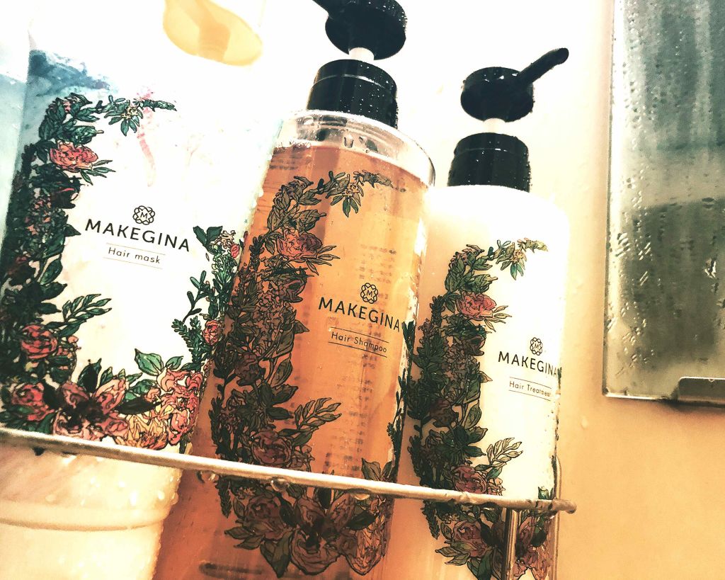 試してみた】ヘアシャンプー／ヘアトリートメント MAKE GINA(メイク