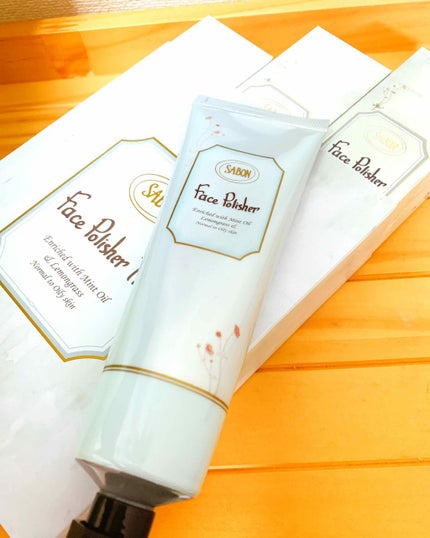 フェイスポリッシャー リフレッシング(ミント)/SABON/スクラブ・ゴマージュを使ったクチコミ(1枚目)