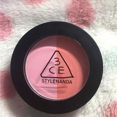 3CE DUO COLOR FACE BLUSH/3CE/パウダーチークを使ったクチコミ（1枚目）