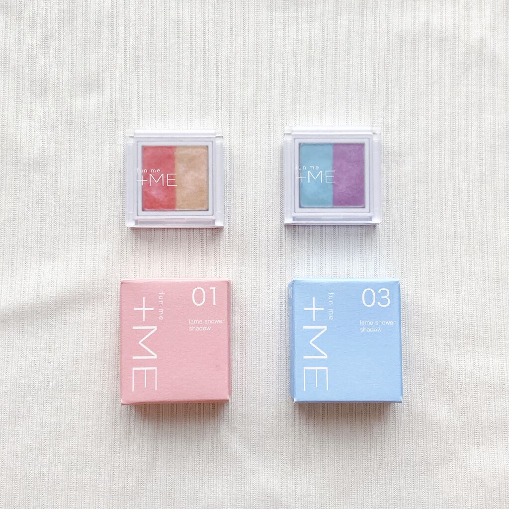 ラメシャワーシャドウ/funme+ME/ジェル・クリームアイシャドウを使ったクチコミ(2枚目)