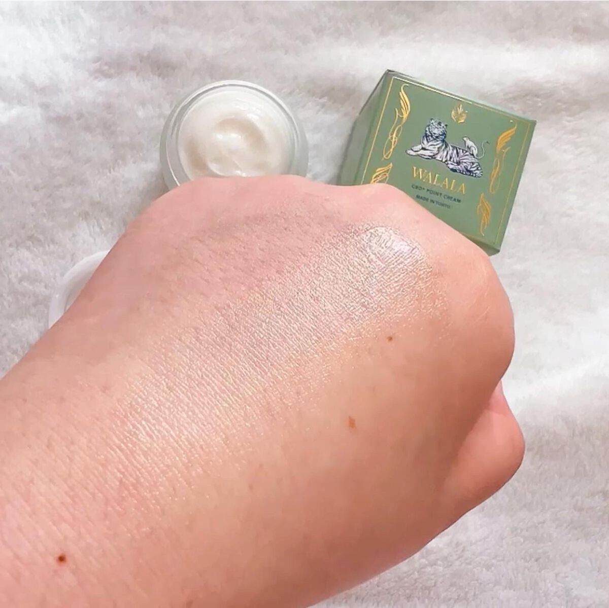 CBD ポイントクリーム/WALALA/フェイスクリームを使ったクチコミ(8枚目)