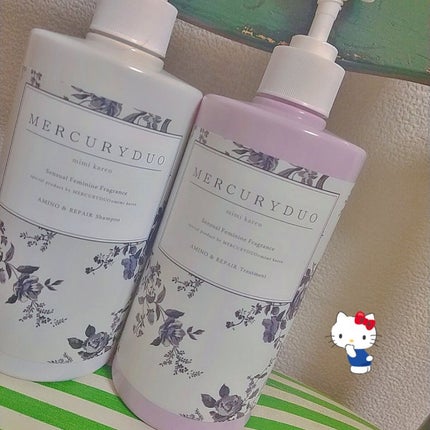 MERCURYDUO シャンプー【スムース】・トリートメント【スムース】/R&/市販シャンプーを使ったクチコミ(1枚目)
