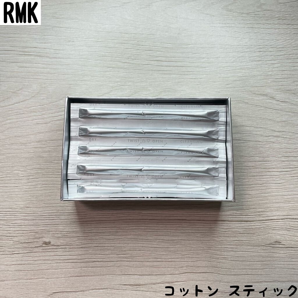 コットンスティック(クレンジング)/RMK/その他化粧小物を使ったクチコミ（1枚目）