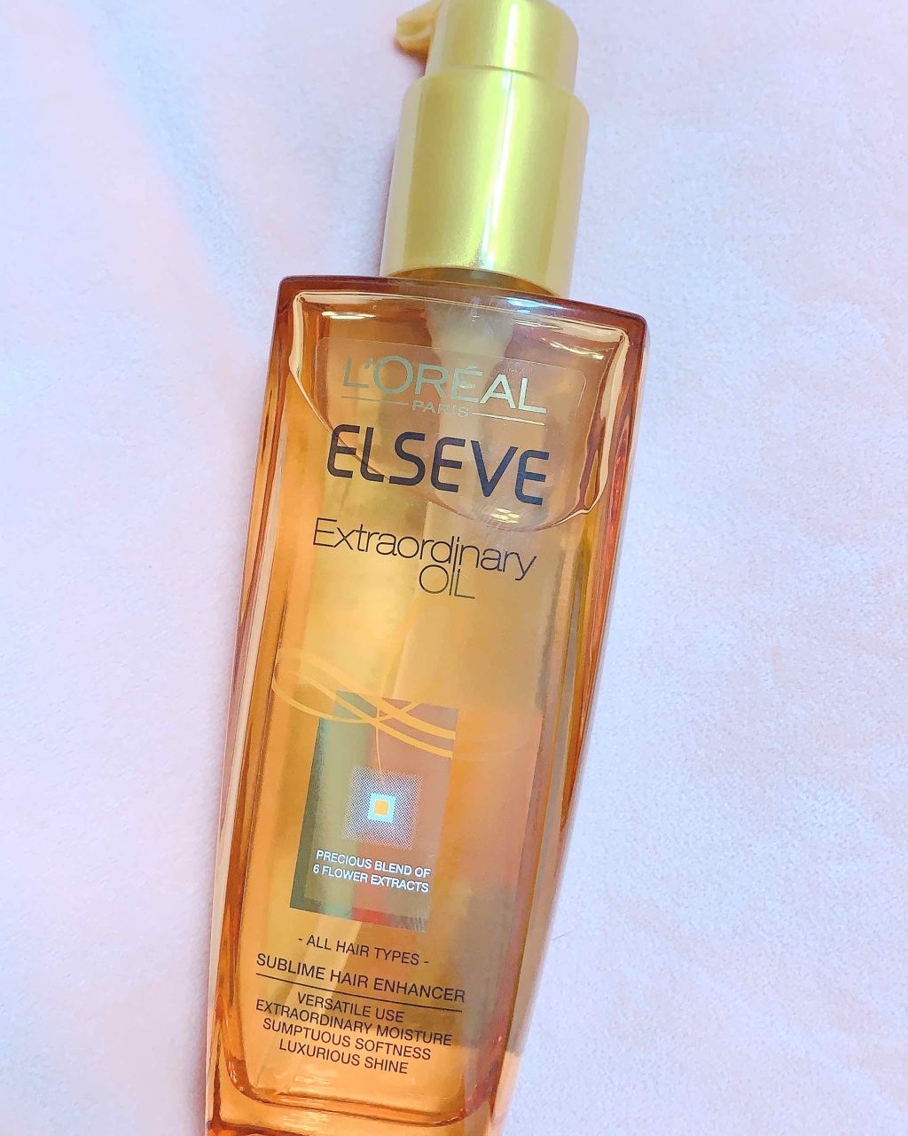 エルセーヴ エクストラオーディナリーオイル エクストラリッチ フィニッシュ/ロレアル パリ/ヘアオイルを使ったクチコミ（1枚目）