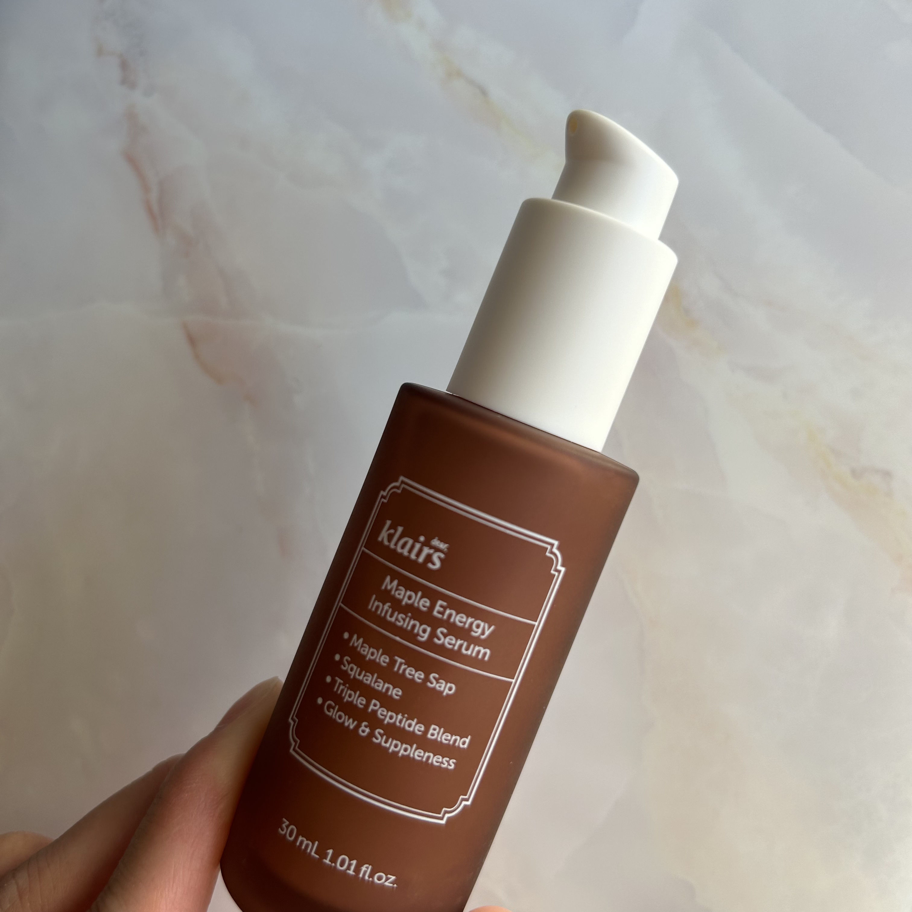 メープルエナジーインフュージングセラム/Klairs/美容液を使ったクチコミ（2枚目）