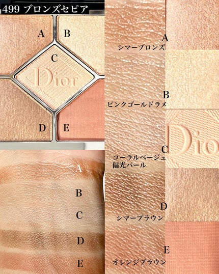 【旧】サンク クルール クチュール/Dior/アイシャドウパレットを使ったクチコミ(3枚目)