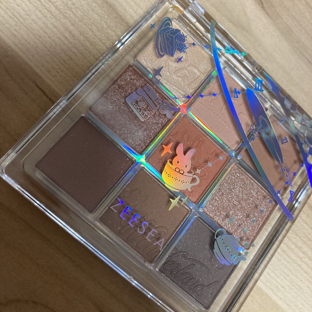 クォーツ 9色アイシャドウパレット(ドリームランドアイシャドウ)/ZEESEA/アイシャドウパレットを使ったクチコミ（1枚目）