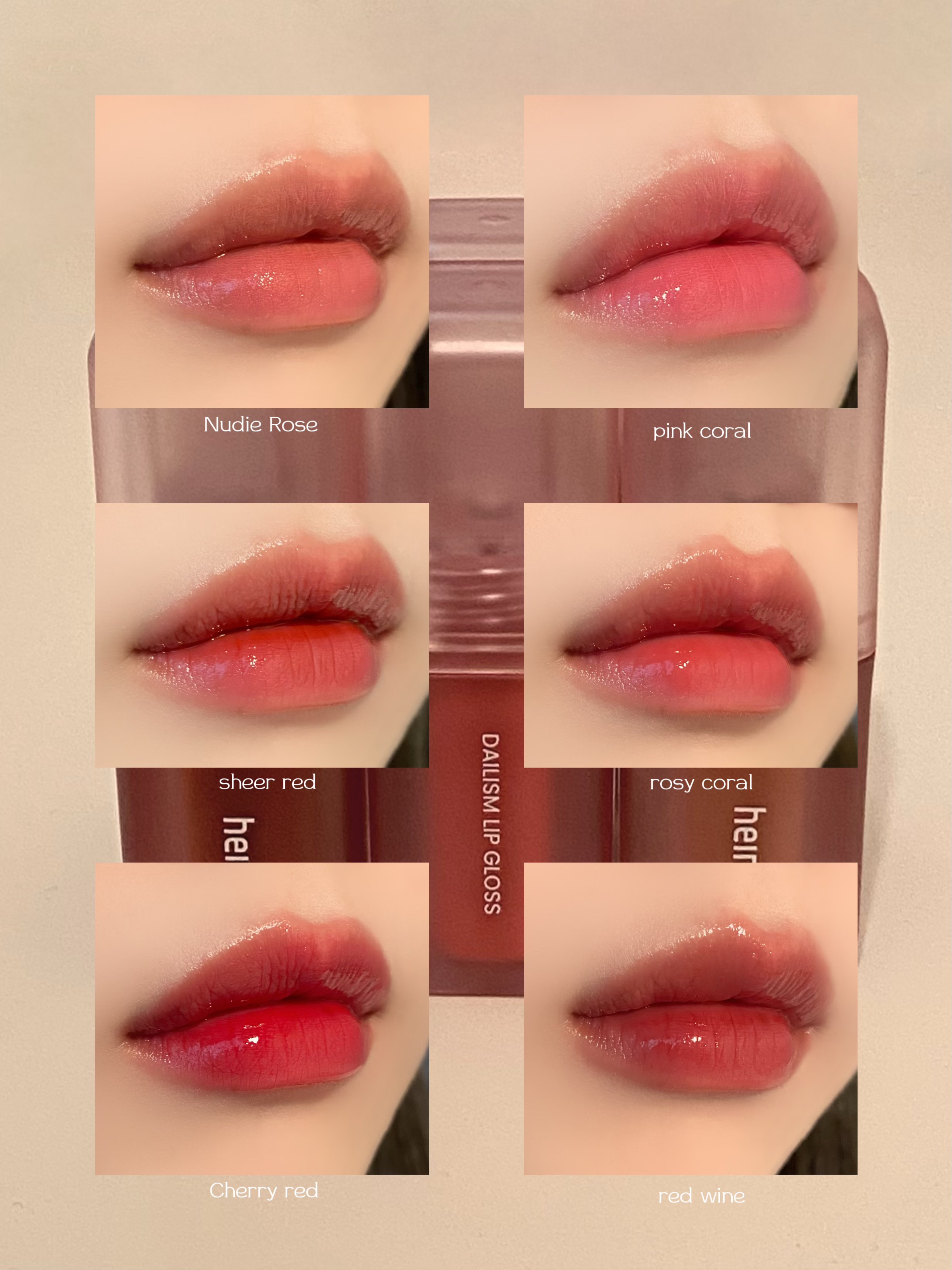 #PR#heimish
これはまたまた可愛いリップ見つけました♡♡

heimish/dailism lip gloss
グロス特有のガラスみたいな艶感と程よく透け感のあるカラーがダブルで表現できて本当に可愛い。。。🩷
一本でさっとリップ
