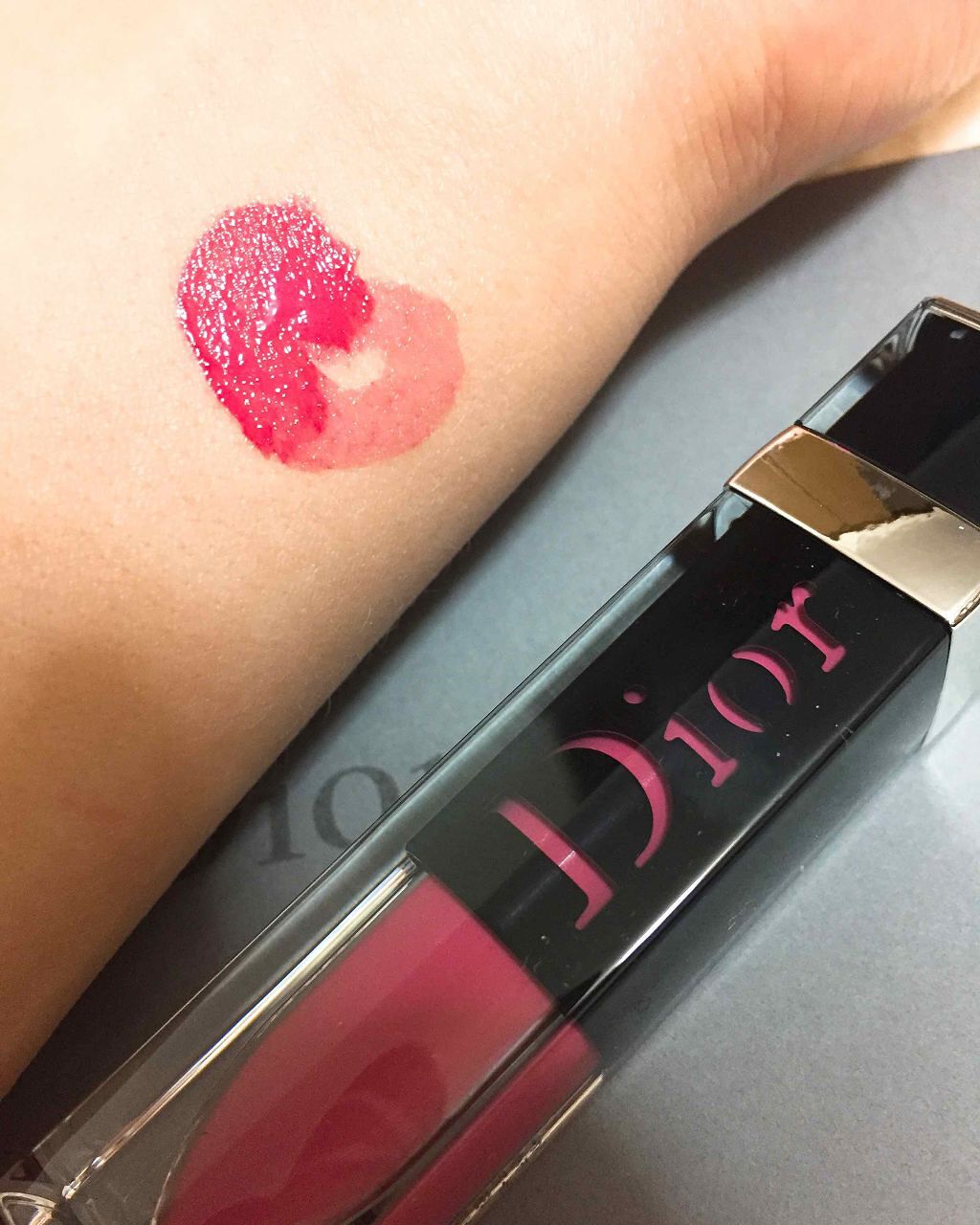 ディオール アディクト ラッカー プランプ/Dior/リップグロスを使ったクチコミ（2枚目）