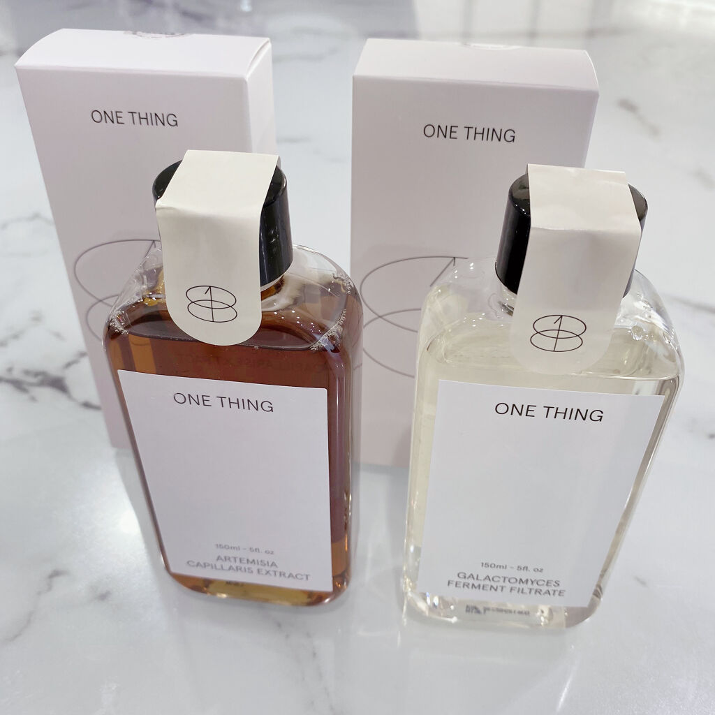 カワラヨモギ化粧水/ONE THING/化粧水を使ったクチコミ（1枚目）