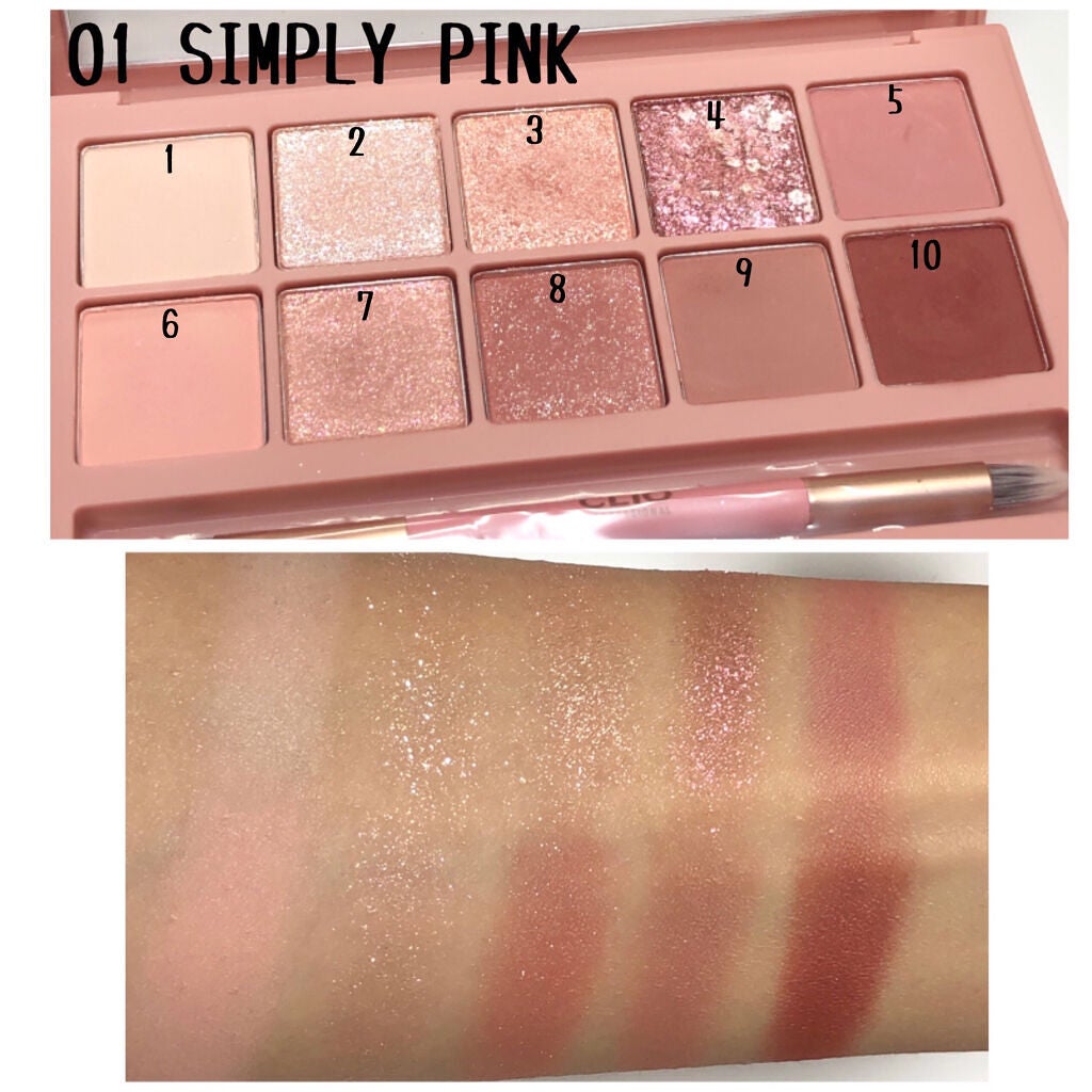 プロ アイ パレット/CLIO/アイシャドウパレットを使ったクチコミ(2枚目)