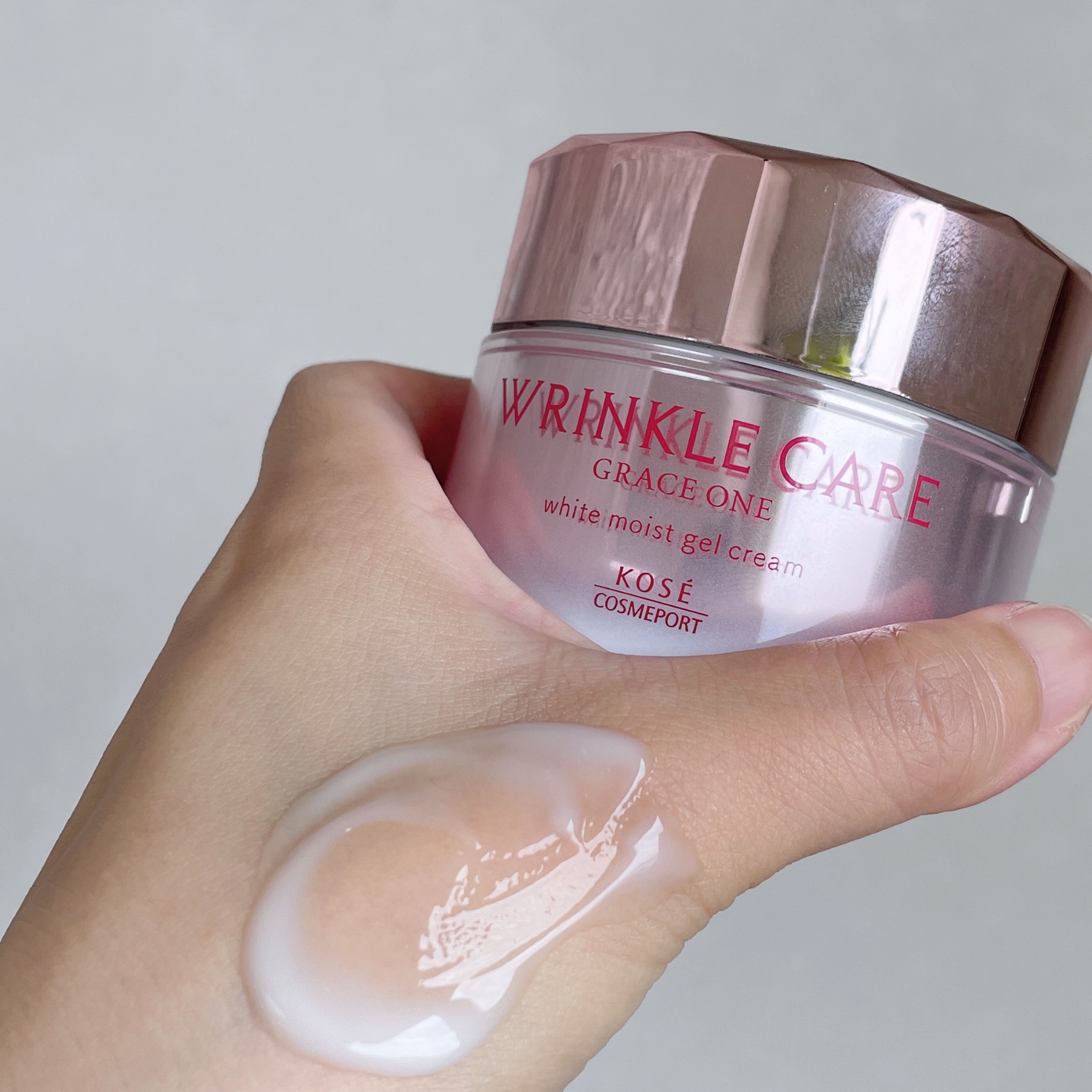 リンクルケア ホワイト モイストジェルクリーム/グレイスワン/オールインワン化粧品を使ったクチコミ（1枚目）
